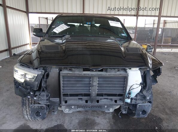 1C6RREHT7LN390277 2020 RAM 1500 Black Widok z przodu