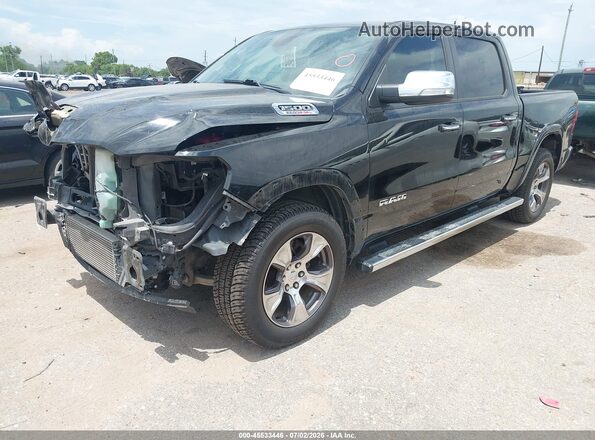 1C6RREJM4LN252926 2020 RAM 1500 Черный Передняя левая четверть