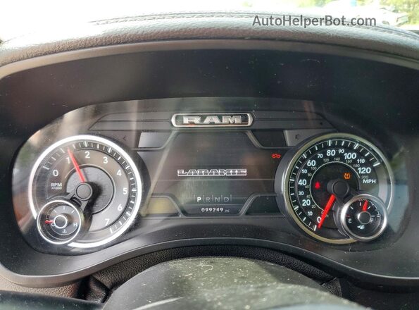 1C6RREJT0MN767852 2021 RAM 1500 Gray Սարքավորումների վահանակի տեսք