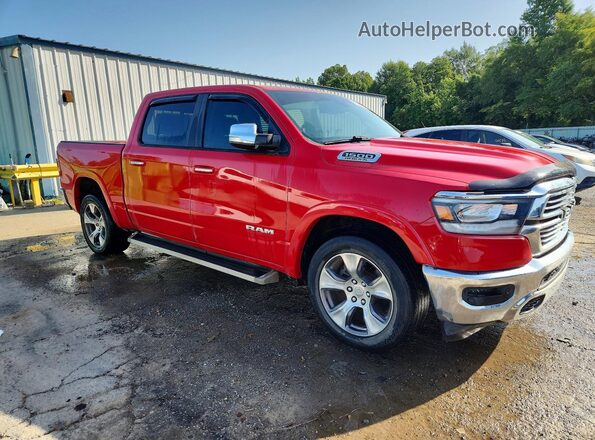1C6RREJT3KN596267 2019 RAM 1500 Red Delantero derecho
