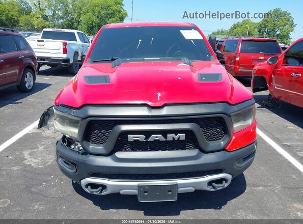 1C6RRELT8LN294603 2020 RAM 1500 Red ხელსაწყოთა პანელის ხედი