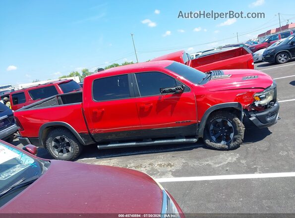 1C6RRELT8LN294603 2020 RAM 1500 Red უკანა სალონის ხედი
