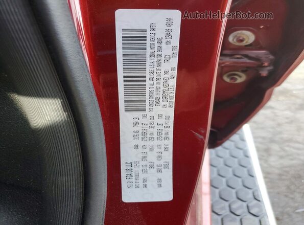 1C6RREMM2LN237403 2020 RAM 1500 Red Vista del compartimento del motor