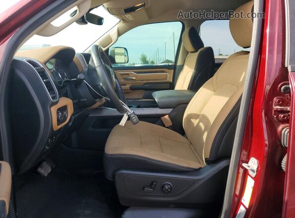 1C6RREMM2LN237403 2020 RAM 1500 Red Vista interior delantera