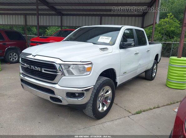1C6RREMTXKN655830 2019 RAM 1500 White Vista tres cuartos delantera izquierda