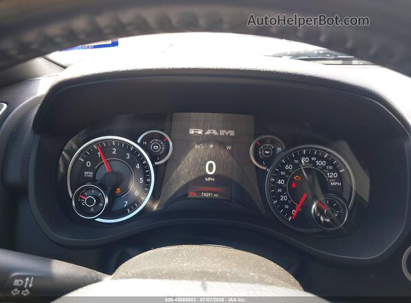 1C6RRFBG2NN293234 2022 RAM 1500 White Հետևի նստատեղերի տեսք
