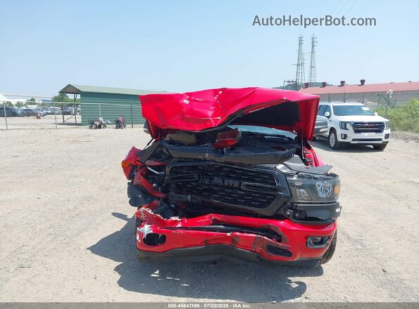 1C6RRFBG3NN360780 2022 RAM 1500 Red Вид щитка приладів