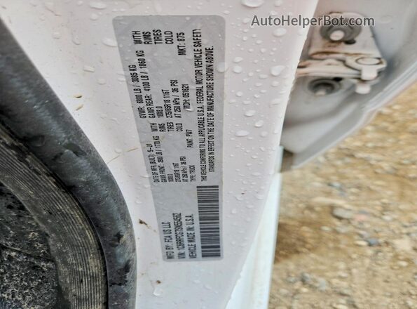 1C6RRFCG7SN554562 2025 RAM 1500 White Vista de la etiqueta del VIN