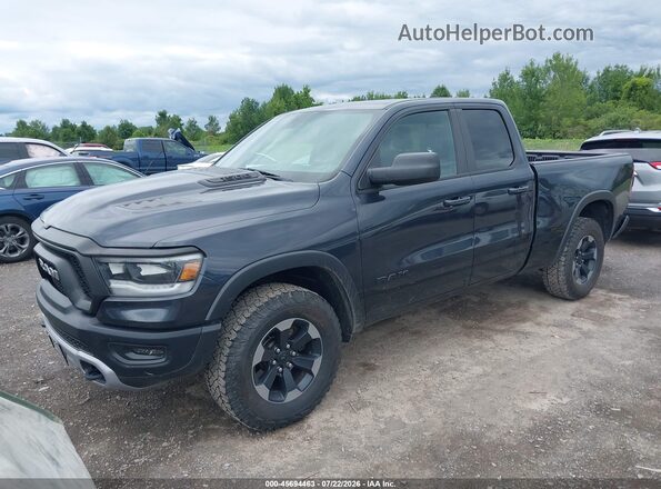 1C6RRFEG2KN872375 2019 RAM 1500 Gray Front left