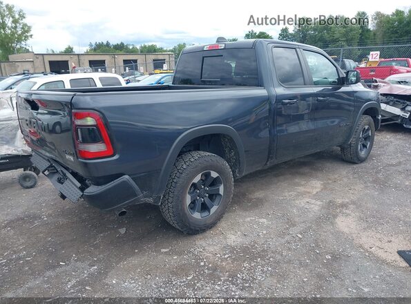 1C6RRFEG2KN872375 2019 RAM 1500 Gray Rear right