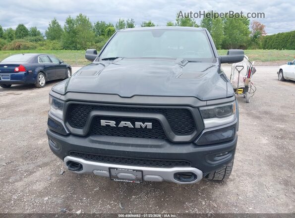1C6RRFEG2KN872375 2019 RAM 1500 Gray Instrument cluster view