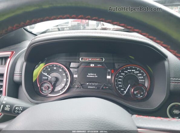 1C6RRFEG2KN872375 2019 RAM 1500 Gray Rear seats view