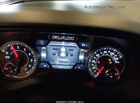 1C6RRFFG0KN790014 2019 RAM 1500 Black Հետևի նստատեղերի տեսք