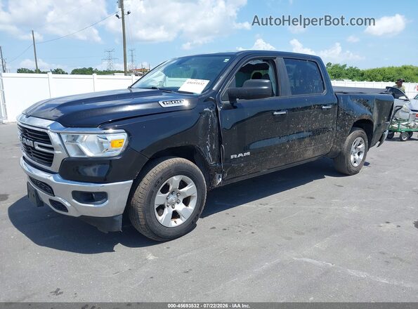 1C6RRFFG1KN727584 2019 RAM 1500 Black Առջևի ձախ երեք քառորդ տեսարան