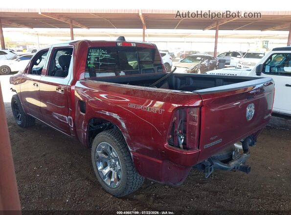 1C6RRFFG1NN421036 2022 RAM 1500 Red Rear left
