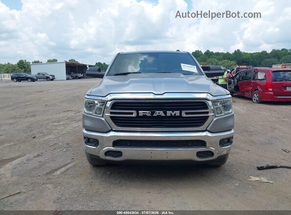 1C6RRFFG2MN782080 2021 RAM 1500 Silver Instrument cluster view