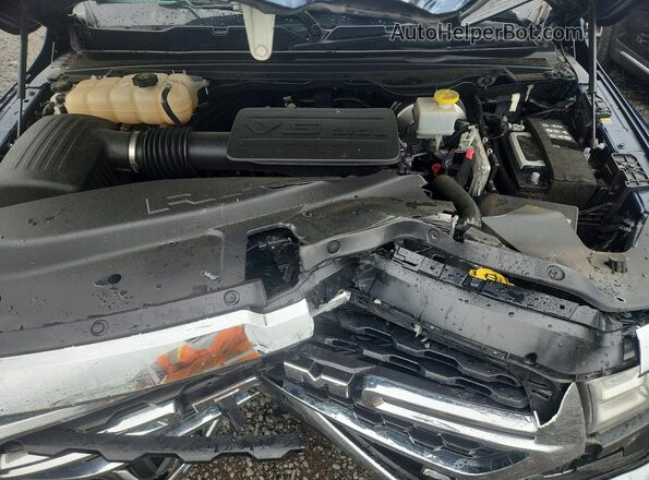 1C6RRFFG2NN417593 2022 RAM 1500 Blue Вид задньої частини салону