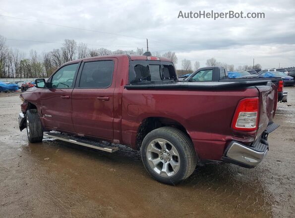 1C6RRFFG2NN455406 2022 RAM 1500 Бордовый Задняя левая четверть