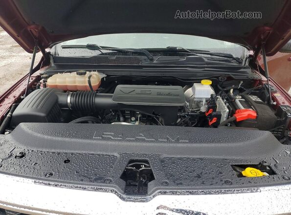 1C6RRFFG2NN455406 2022 RAM 1500 Бордовый Вид подкапотного пространства