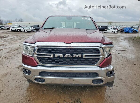 1C6RRFFG2NN455406 2022 RAM 1500 Бордовый Вид спереди