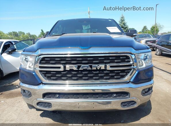 1C6RRFFG4NN249780 2022 RAM 1500 Blue Вид щитка приладів