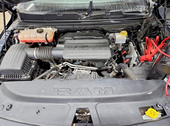 1C6RRFFG7KN767197 2019 RAM 1500 Blue უკანა სალონის ხედი