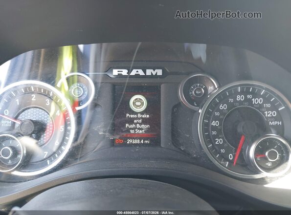 1C6RRFFG9RN222046 2024 RAM 1500 White უკანა სავარძლების ხედი