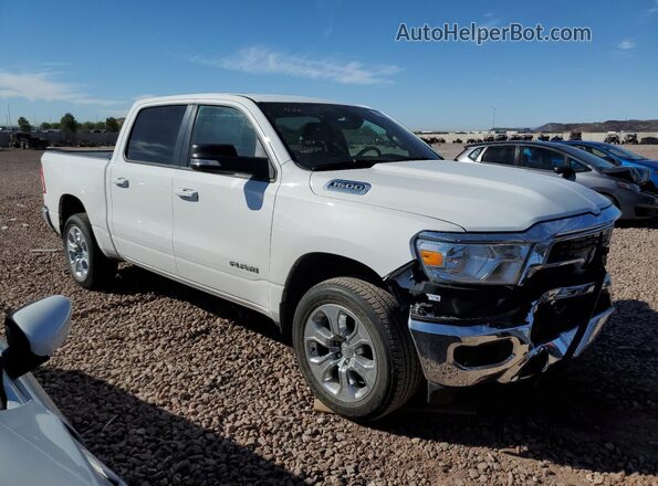 1C6RRFFGXMN565361 2021 RAM 1500 White Передня права чверть