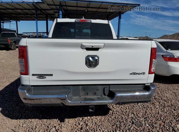 1C6RRFFGXMN565361 2021 RAM 1500 White Вид ззаду