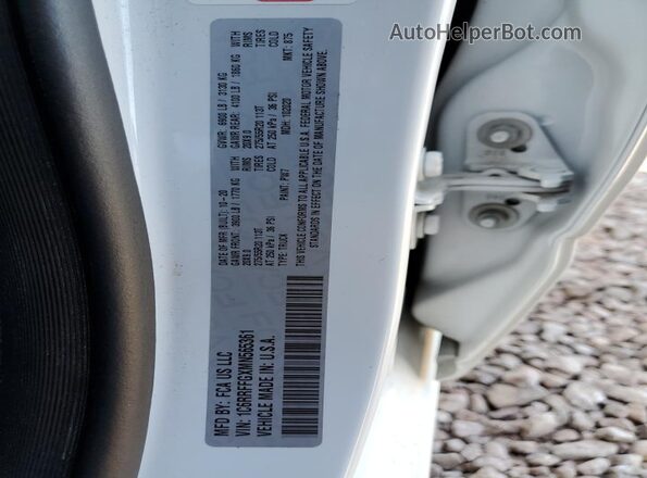 1C6RRFFGXMN565361 2021 RAM 1500 White Вид підкапотного простору