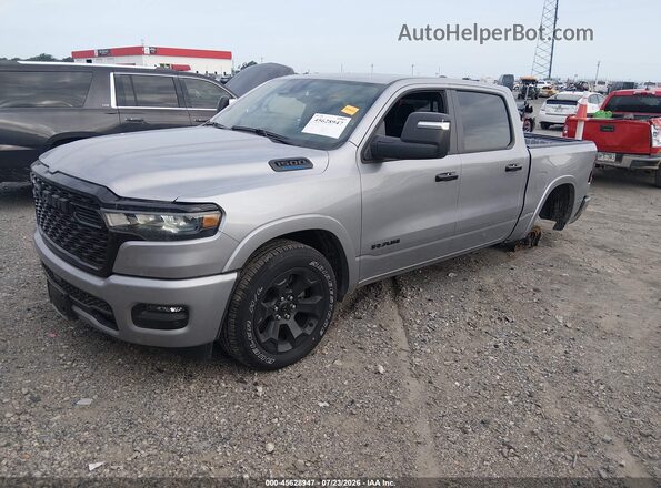 1C6RRFFGXSN508462 2025 RAM 1500 Silver Front left