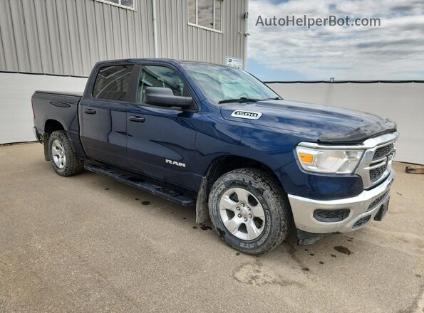 1C6RRFGG4MN535481 2021 RAM 1500 Blue Սալոնի 360 աստիճան տեսք