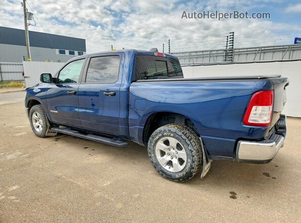 1C6RRFGG4MN535481 2021 RAM 1500 Blue Հետևի ձախ