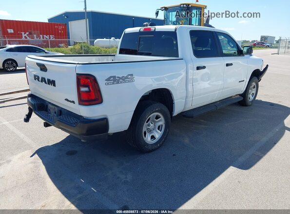 1C6RRFGG8SN674252 2025 RAM 1500 Белый Задняя правая четверть