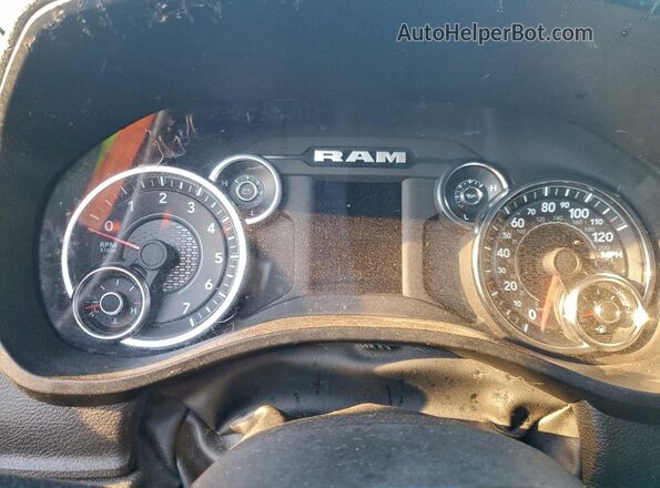 1C6RRFGGXSN554436 2025 RAM 1500 Black Vista del cuadro de instrumentos