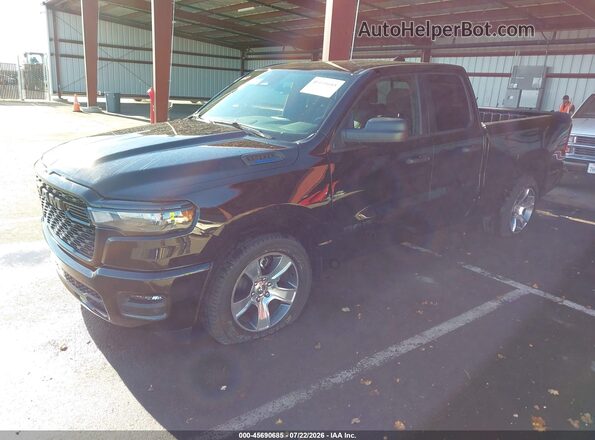 1C6SRECG6TN359985 2026 RAM 1500 Black წინა მარცხენა ხედი სამი მეოთხედიდან