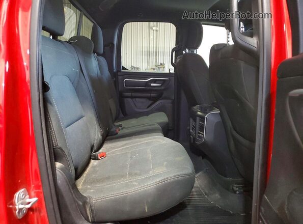 1C6SRFBT0NN146022 2022 RAM 1500 Red Вид задніх сидінь