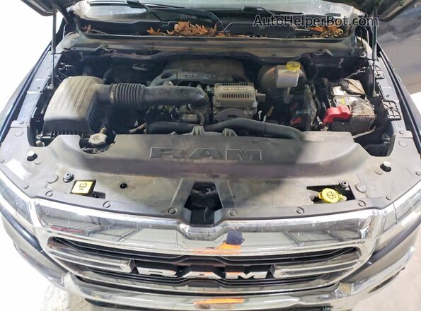 1C6SRFBT1KN656603 2019 RAM 1500 Charcoal Rear interior view