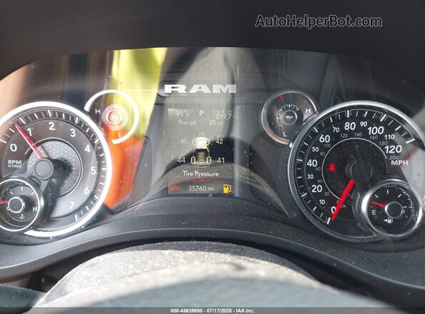 1C6SRFBT1MN513539 2021 RAM 1500 Серый Вид задних сидений