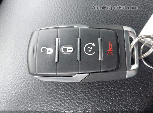 1C6SRFBT1NN207524 2022 RAM 1500 Белый Вид панели приборов