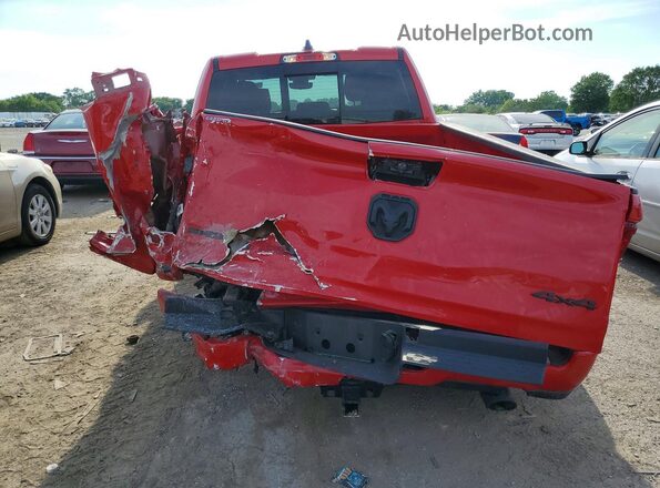 1C6SRFBT2MN735278 2021 RAM 1500 Red Հետևի տեսք