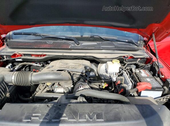 1C6SRFBT2MN735278 2021 RAM 1500 Red Սալոնի հետևի տեսք