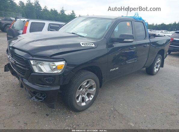 1C6SRFBT3LN266426 2020 RAM 1500 Black Front left