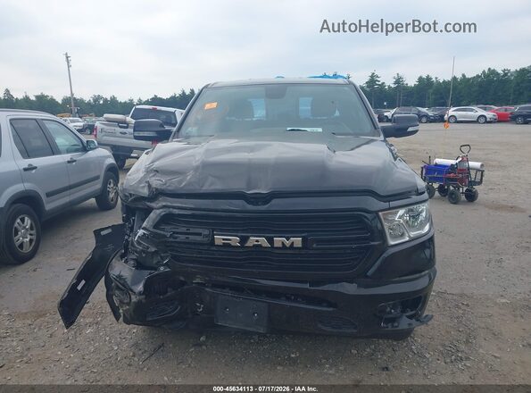 1C6SRFBT3LN266426 2020 RAM 1500 Black Dashboard view