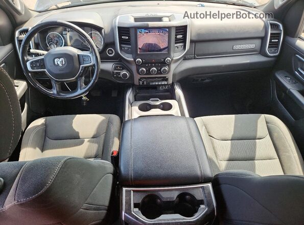 1C6SRFBT3MN537745 2021 RAM 1500 Gray Առջևի վահանակի տեսք
