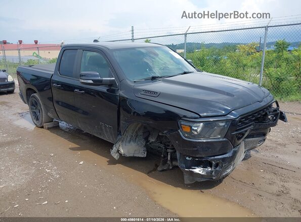 1C6SRFBT3NN154647 2022 RAM 1500 Черный Вид задней части салона