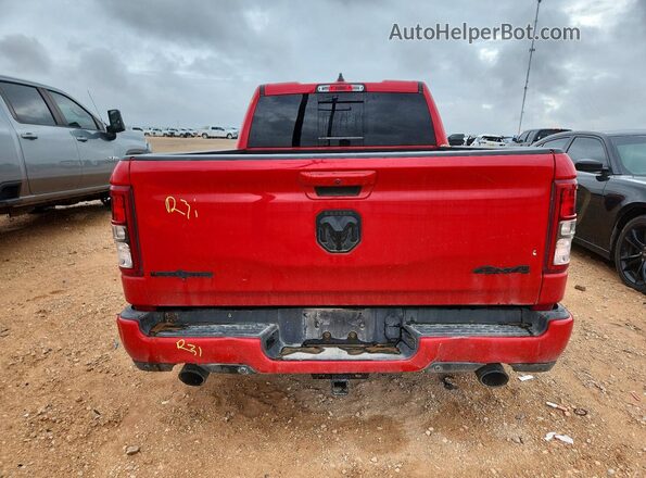 1C6SRFBT4MN757900 2021 RAM 1500 Red Rear view