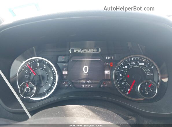 1C6SRFBT6MN833102 2021 RAM 1500 Gray Հետևի նստատեղերի տեսք