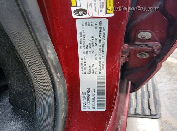 1C6SRFBT6NN184354 2022 RAM 1500 Red Engine compartment view