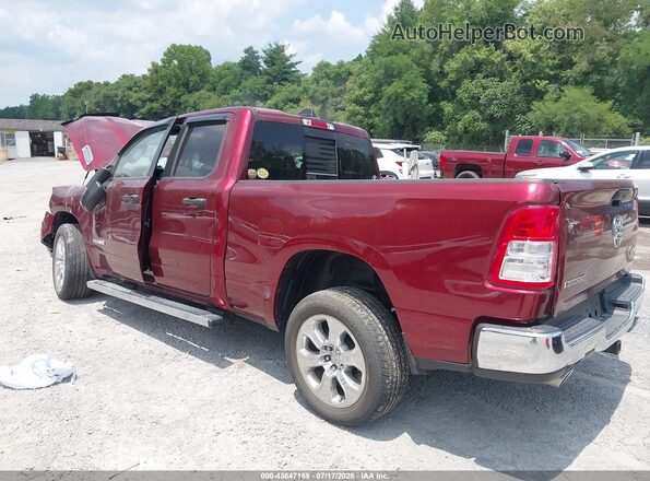 1C6SRFBT7PN556366 2023 RAM 1500 Бордовый Задняя левая четверть